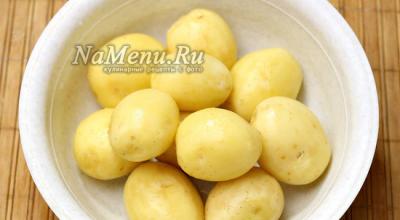 Жареная молодая картошка: летний рецепт ароматного гарнира Рецепт молодой картошки с укропом
