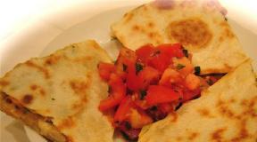 Кесадилья: быстрая мексиканская закуска Кесадилья испанская кухня
